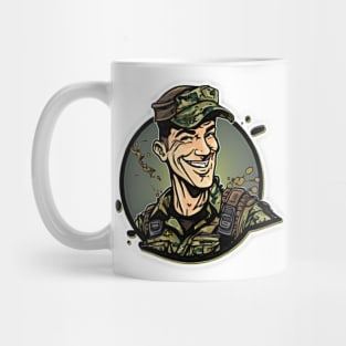 Smilling Female Hiker 0.2 5000x5500px no repair Mug